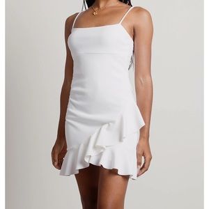White cocktail dress